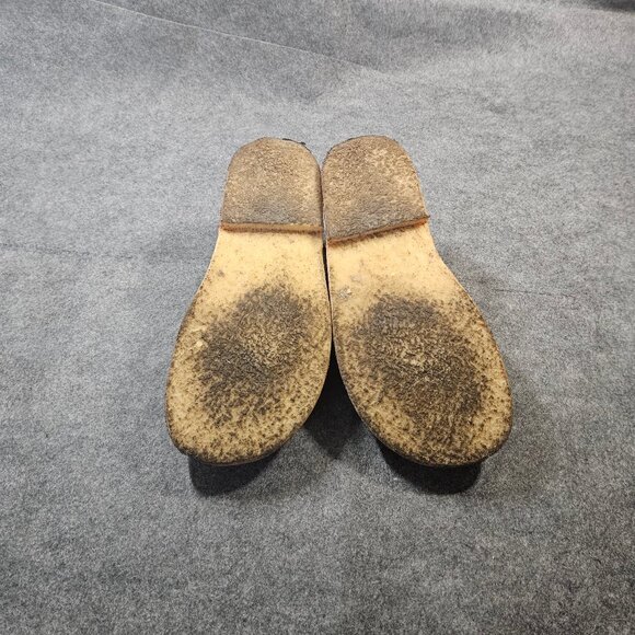 Red Leather Women's Flats by Kickers - Picture 5 of 5